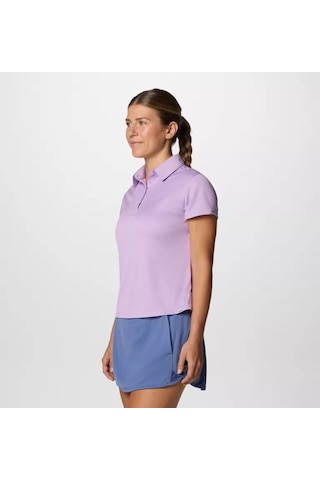 Columbia Tidal Tee Ss Polo Kadın Kısa Kollu Polo T-shirt Fl2697 Mor