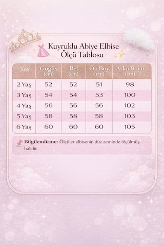 Miss Liva Kız Çocuk Kuyruklu Tüllü Çiçek Detaylı Abiye Elbise Bebe Mavi 2-6 Yaş Bebe Mavi