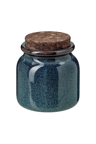 Ikea Brugdhaj Gıda Kavanozu 300 Ml 9 X 9 Cm Mavi