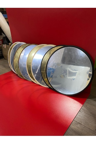 40 Cm Dekoratif Yuvarlak Ayna | Pleksi Ayna