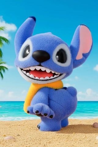 Mınıso Disney Lilo & Stitch Lisanslı Blind Box Kadifemsi Sürpriz Figürlü Kutu