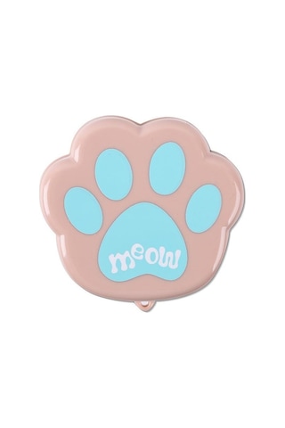 Pembe Geri Çekilebilir Plastik Katlanır Bardak Kedi Pençe Şekli Taşınabilir Su Bardağı Seyahat Açık Sofra Pembe