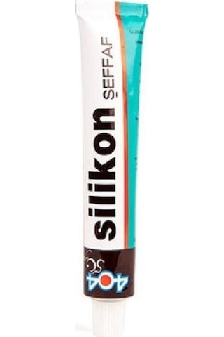 404 Şeffaf Silikon - 55 Gram