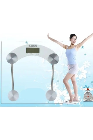 Smartness Dijital Kare Cam Baskül