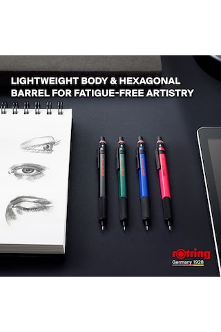 Rotring 500 Mekanik Kurşun Kalem, 0,5 Mm, Siyah .