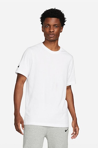 Nike Park20 Erkek Futbol Tişörtü Cz0881-010 Pamuk Beyaz