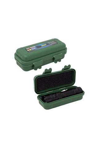 Üç Modlu , 1300 Metre Menzilli, Usb Şarjlı, El Feneri, Alüminyum, Ip6, Siyah