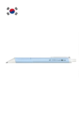 15 C Derece Eğimli Soft Yumuşak Mavi Siyah Tükenmez Kalem 0.38mm