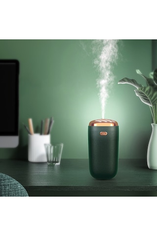 Leezsing 280ml Kişisel Renkli Buharlı Nemlendirici Uçucu Yağ Difüzörü Taşınabilir Usb Nemlendirici Otomatik Kapanma 2 Tip