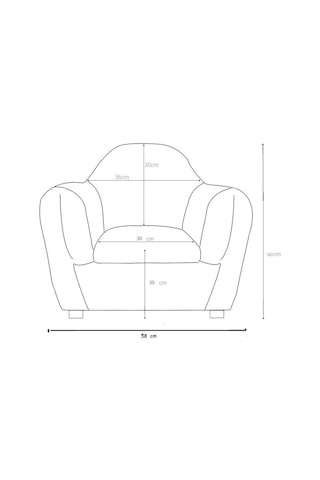 Mihenk Isme Özel Çocuk Koltuğu Bebek Odası Koltuk 14 Renk Seçnkli