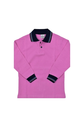 Kolej Polo Yaka Sweat Pembe Bgl-ymrtp-5 001