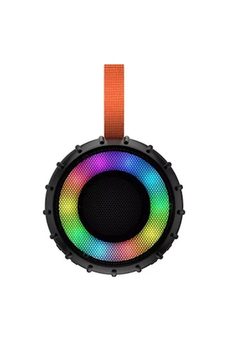 1200 Mah Rgb Işıklı 10w Mini Wireless Bluetooth Hoparlör Taşıma Askılı Taşınabilir Speaker-1685