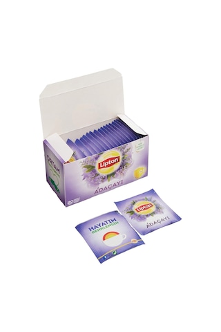 Lipton Adaçayı Bardak Süzen Poşet Bitki Çayı 20'li Paket