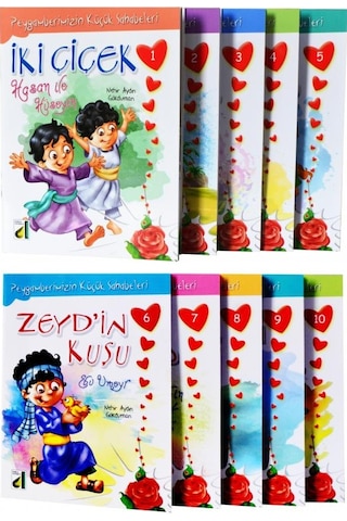 Peygamberimizin Küçük Sahabeleri - 10 Kitap Takım - Nehir Aydın Gökduman - Damla Yayınevi