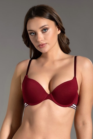 Newbra Penye Push-up Sütyen - Bordo
