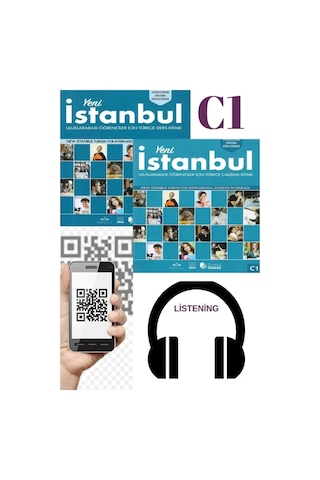 Yeni Istanbul Yabancılar Için Türkçe C1 Qr Kod - Mehmet - Kültür Sanat Basımevi