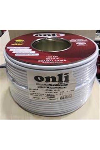 Onli On-8001 Rg6-u6 96 Tel 1,02 Ccs-al 100 Metre Anten Uydu Kablosu