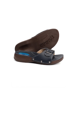 Comfort Style Ortopedik Halluks Ve Topuk Dikeni Terliği Kemik Çıkıntısı Terliği Lacivert