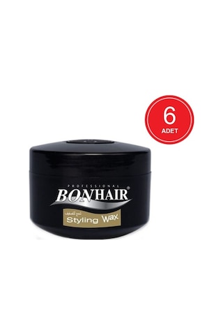 Bonhair Profesyonel Styling Wax 6 x 140 ML