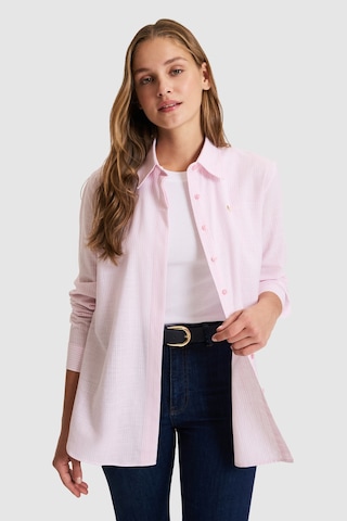 U.S. Polo Assn. U.s. Polo Assn. Kadın Pembe Gömlek Desenli 50324635-vr041