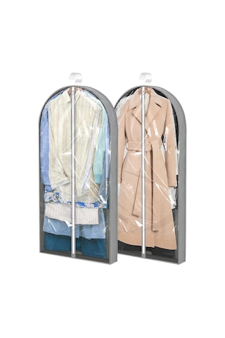Coat & Sweater Seyahat Depolama Çantaları, Ceketler, Gömlekler Ve Elbiseler İçin Büyük Kapasiteli Asma Organizatör