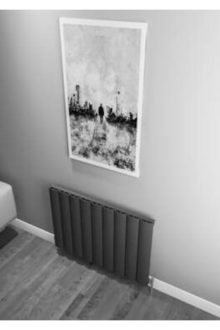 Warma Kavala Yatay Alüminyum Radyatör 850x600 Pütürlü Antrasit 7946