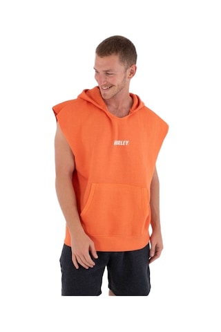 Hurley Hurley Tr Muscle Hood Erkek Turuncu Tank Top 2236