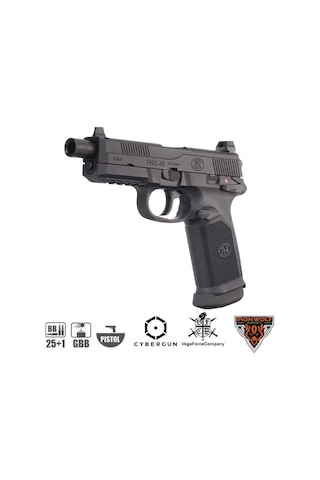 Vfc Fnx45 Tactical Siyah Gbb Airsoft Tabanca