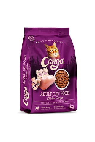 Cango Tavuklu Yetişkin Kedi Maması 2 x 1 KG