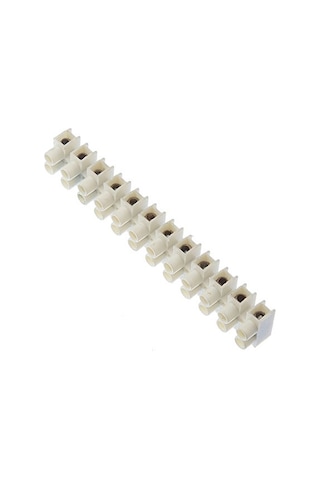 Tek-iş 520117 Sıra Klemens No:1 Yanmaz 12 X 0.5-4 Mm, Beyaz, 2.5 - 4mm
