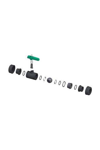 Pimtaş Havuz Pvc Küresel Su Vanası d.63 mm  Yapıştırmalı-Pool Val