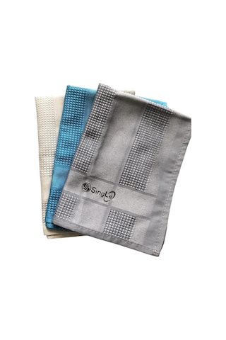 Classic 3'lü Mikrofiber Cam Bezi, Mutfak Fiber Bez 40 X 60 Cm Diğer