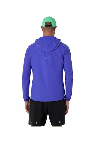 Asics Road Packable Erkek Lacivert Koşu Ceket 2011d084-403 Mavi