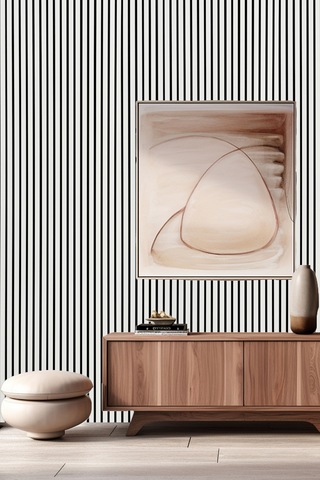 Mdf Ahşap Akustik Duvar Paneli 60x275 Cm - Beyaz 60x275