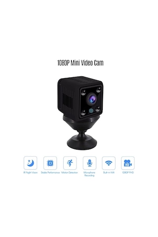 Trendooze Springsun Video Kamera 1080p Mini Kamera Video Kamera Full Hd Video Kamera 155 Geniş Açı Ol