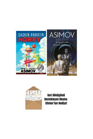 Şaşkın Robot Norby + Robotlar Ve İmparatorluk Robot Serisi 4. Kitap