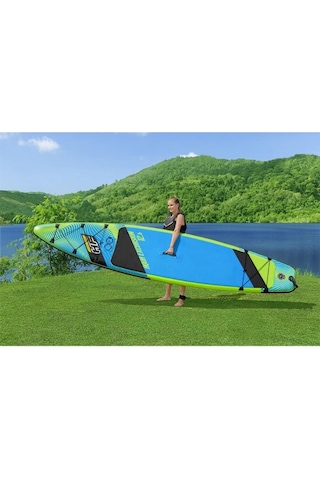 Paddle Board Hydro-force Kürek+pompa+çanta - 381 X 79 Cm - Mavi Su Dünyası