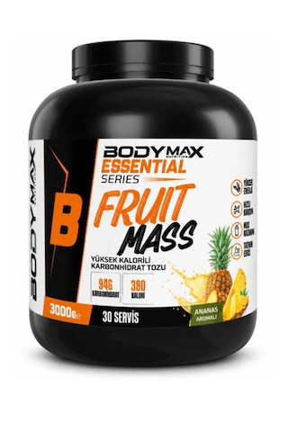 Fruit Mass Gainer 3000 Gr Ananas Aromalı + Pre-workout 200 Gr Çilek Limon Aromalı + Shaker Hediyeli Set Kopyala