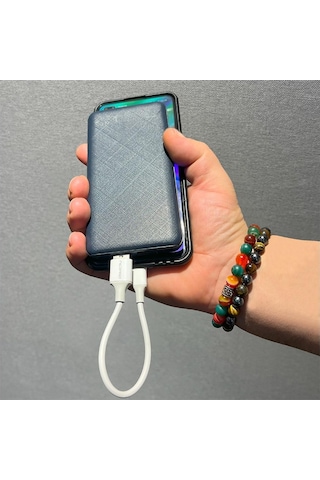 Nicepro Npo UTC12 60 W 1.2 M Tpe USB To Type-C Hızlı Şarj Ve Data Kablosu