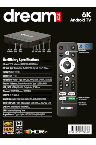 Dreamstar İ6 Plus