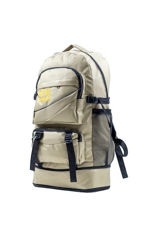 Probag Çok Bölmeli Suya Dayanıklı Outdoor Sırt Çantası Dağcı Çantası Kamp & Günlük Kullanım Krem