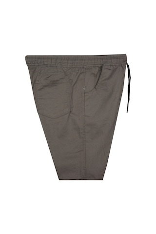 Erkek 118 -156 Kilo Arası İçin Uygun Lastikli Paça Bağcıklı Battal Boy Gabardin Pantolon Toprak Toprak