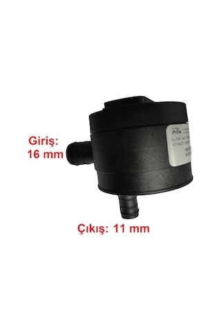 Prins Vsı1 - Vsı2 tek Çıkışlı Lpg Filtre seti 16x11mm