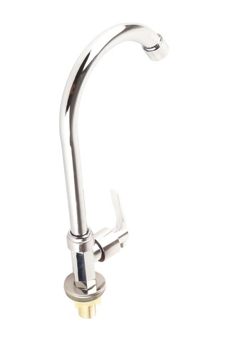 Springsun Zink Alaşımlı G1/2" Rosetli Tek Soğuk Su Lavabo Musluğu Hortum Yok