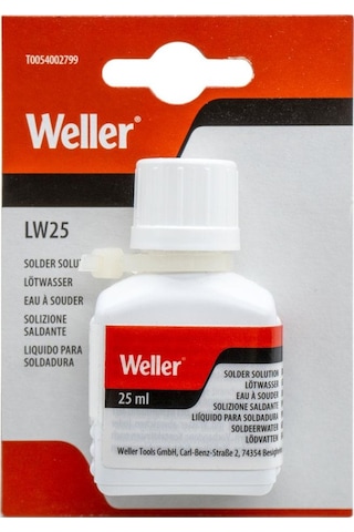 Weller Lw25 Lehimleme Sıvısı 25 Ml