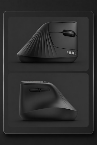 Elıte Ergoflow Dikey Ergonomik Kablosuz Mouse 2.4ghz + Bluetooth, 1600 Dpı, 20 Milyon Tıklama Ömrü
