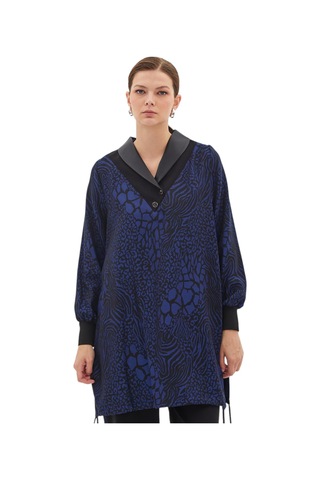 Kayra Yaka Tasarımlı Animal Print Sweatshırt Kay.vv-a23-99001 Saks