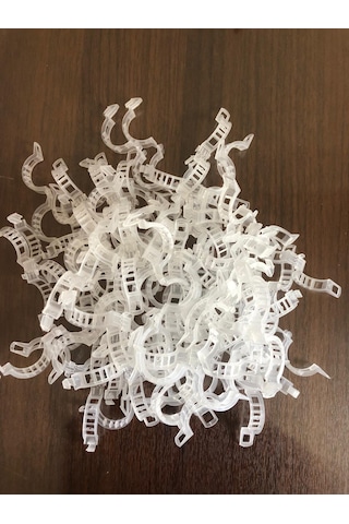 Bitki Klipsi Domates Klipsi 250 Adet 25 Mm Gövde Sarmaşık Bağlama