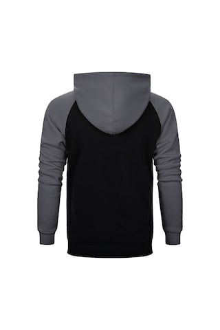 World Of Tanks War Genius Gri Reglan Kol Kapşonlu Sweatshirt Gri