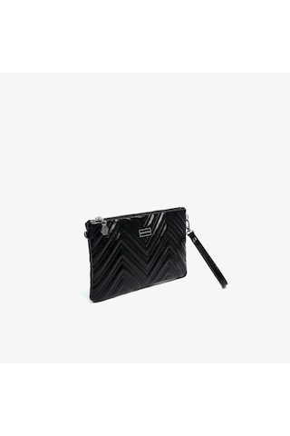 Portföy Çantası Kadın Silver Polo Sp1250-m211 Sılver Polo Portföy & Clutch Kırışık Siyah-kırışık Siy